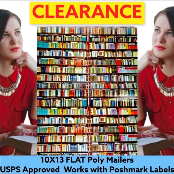 Other - 50 10X13 Book Poly Mailers CLEARANCE